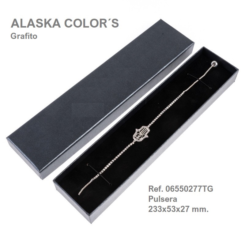 Alaska Color´s GRAFITO pulsera 233x53x27 mm.